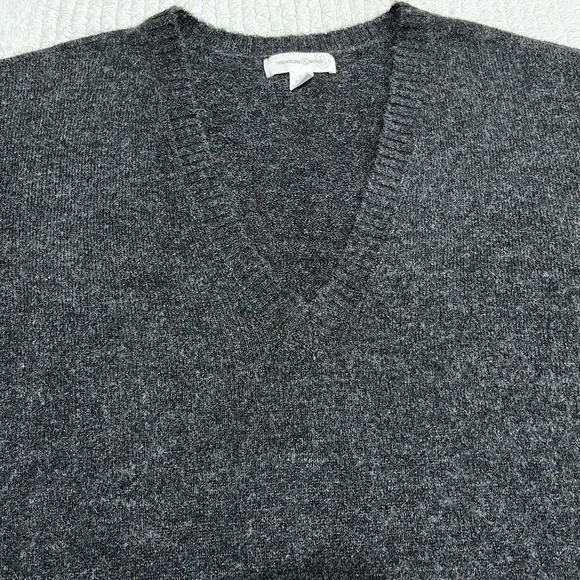 Treasure & Bond Wool Blend Alpaca Cozy V-Neck Sweater Size Large Women
( U 3 ) - Picture 4 of 10